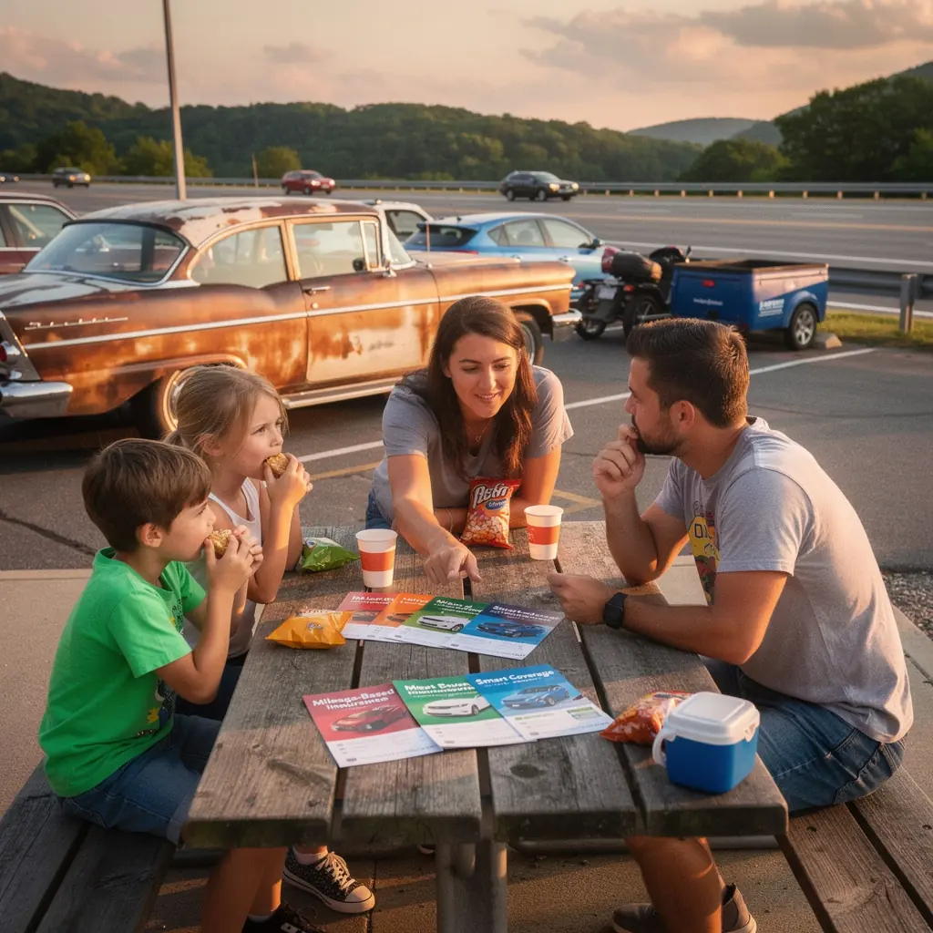 Zbliżenie na formularz ubezpieczeniowy z zaznaczonymi opcjami oszczędnościowymi.