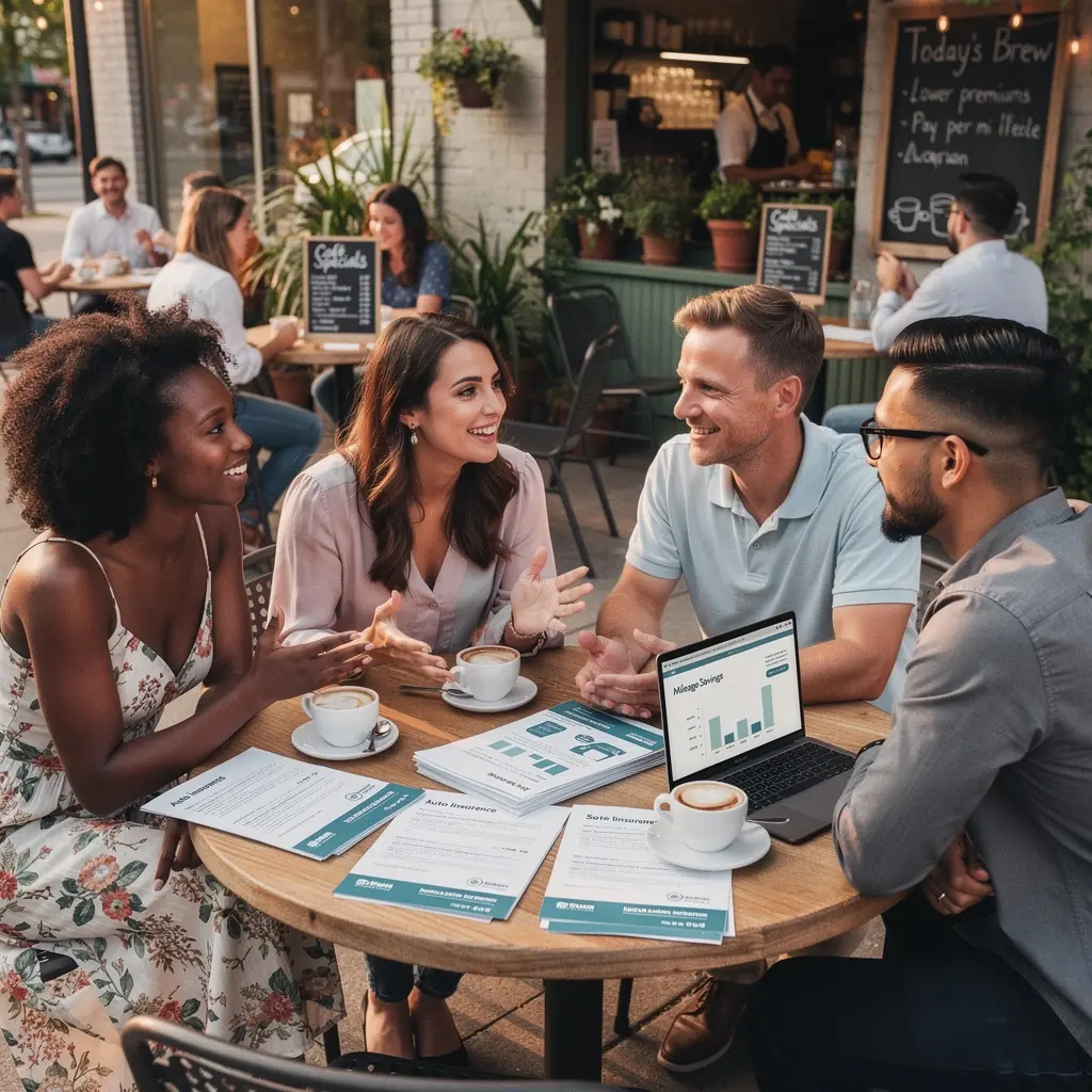 Klientka z notatnikiem, zapisująca ważne informacje o ubezpieczeniach.